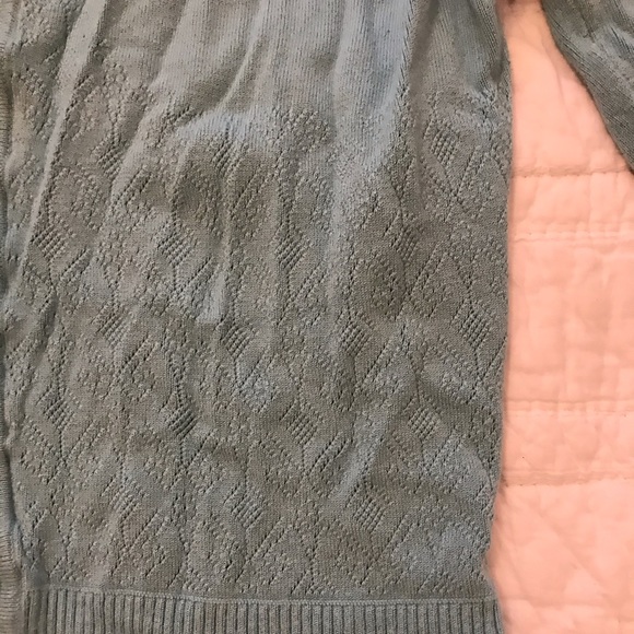 Mantles Cardigan Turquoise/Lt Blue - M - Picture 3 of 7